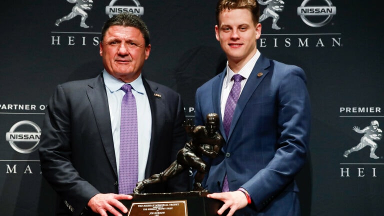 Burrow Wins The Heisman Trophy