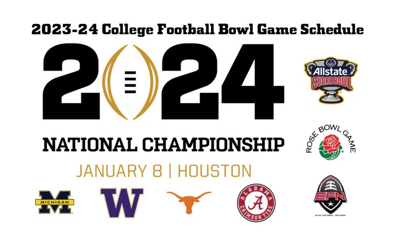 2023-24 College Football Bowl Game Schedule