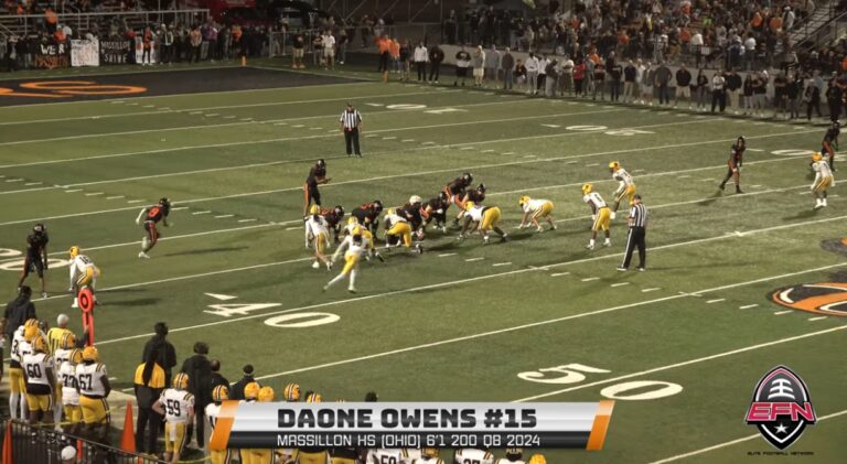 Daone Owens Helps Massillon Knock Off Valdosta (GA)